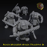 Ronin Broozer Shock Troopas x5 - B - STL Download