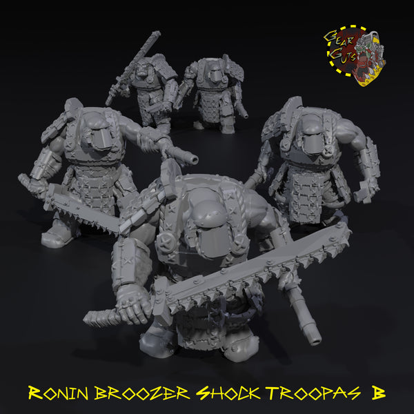 Ronin Broozer Shock Troopas x5 - B - STL Download