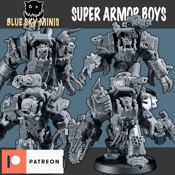 Super Armor Boys x4