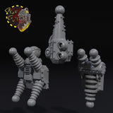 Shield Generator Backpack Bits x3 - A - STL Download