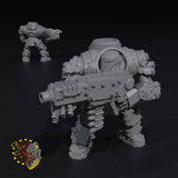 Tinbot Assault Gunners x5 - F - STL Download