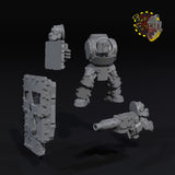 Tinbot Assault Gunners x5 - G