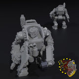 Tinbot Shock Troopas x5 - D - STL Download