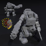 Tinbot Shock Troopas x5 - D - STL Download