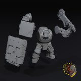 Tinbot Shock Troopas x5 - E - STL Download