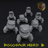Dogosaur Herd x7 - E - STL Download