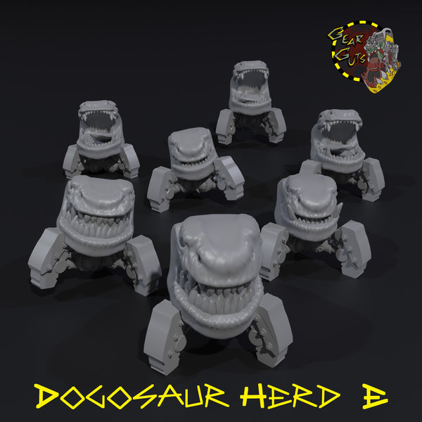 Dogosaur Herd x7 - E - STL Download