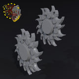 Large Sawblade Bits - A - STL Download