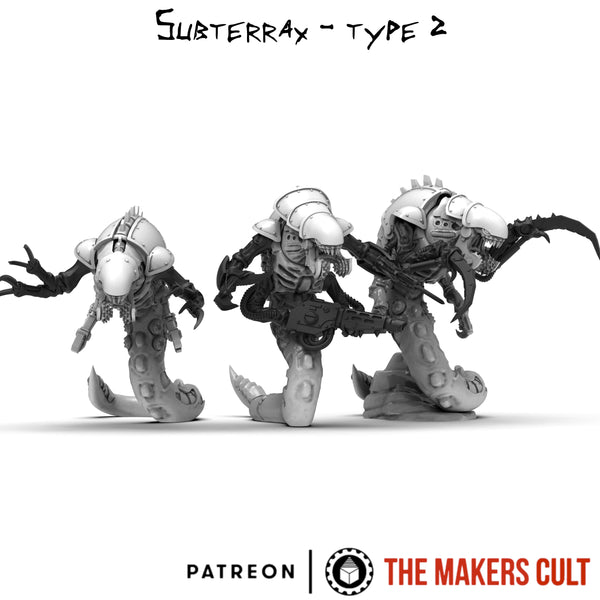 Subterrax Bodies x3 - Mecha Version