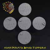 Pirate Base Toppers - A - STL Download
