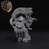 Armored Broozer Boss with Claw and Fist - A