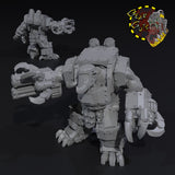 Armored Dark Broozer Gun Nuts x3 - A - STL Download