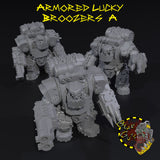 Armored Lucky Broozers x3 - A - STL