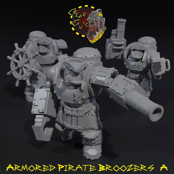 Armored Pirate Broozers x3 - A