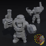 Armored Pirate Broozers x3 - A - STL Download