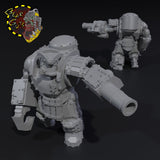 Armored Pirate Broozers x3 - A - STL Download