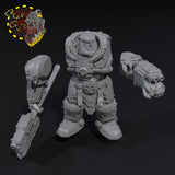 Armored Prime Broozers x3 - A - STL Download