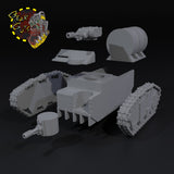 BBQ Tank - A - STL Download