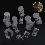 Bionic Arms x5 - B - STL Download
