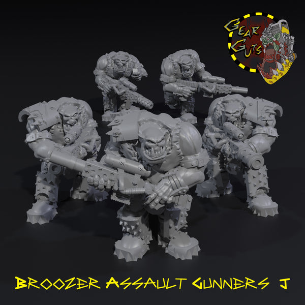 Broozer Assault Gunners x5 - J