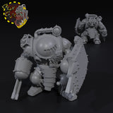 Broozer Berzerker Savages x3 - A - STL Download