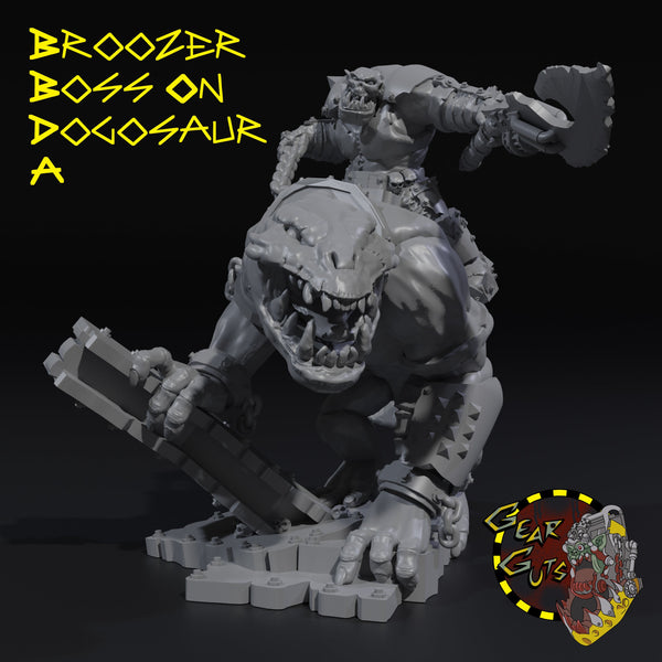 Broozer Boss on Dogosaur - A - STL Download