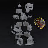 Broozer Dead Head Tower - A - STL Download