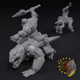 Broozer Dogosaur Riders x3 - A - STL Download