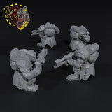 Broozer Guard Special Weapons  x8 (2 of each weapon) - A - STL Download