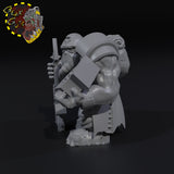 Broozer Guard Heavy Weapon Machine Gunner Team - STL Download
