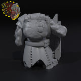 Broozer Guard Heavy Weapon Machine Gunner Team - STL Download