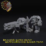 Broozer Guard Heavy Weapon Machine Gunner Team - STL Download