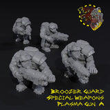 Broozer Guard Special Weapons  x8 (2 of each weapon) - A