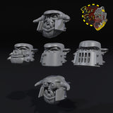 Lucky Broozer Heads x5 - C - STL Download