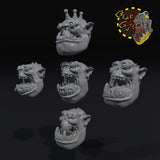 Broozer Heads x5 - C - STL Download