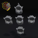 Broozer Heads x5 - C - STL Download