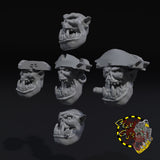 Pirate Broozer Heads x5 - A