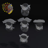 Pirate Broozer Heads x5 - A