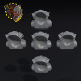 Armored Broozer Heads x5 - G - STL Download