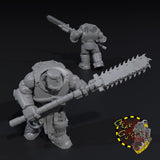 Broozer Prime Spear Bearers x5 - B - STL Download