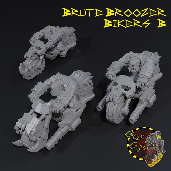 Brute Broozer Bikers x3 - B - STL Download