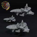 Crafty Goblin Jetbikes x3 - A - STL Download