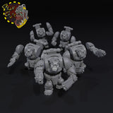 Crusader Shock Troopas x5 - A - STL Download