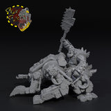 Dark Broozer Boss on Meka Dogosaur - A - STL Download