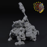 Dark Broozer Boss on Meka Dogosaur - A - STL Download