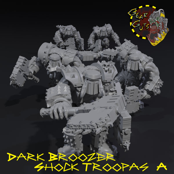 Dark Broozer Shock Troopas x5 - A - STL Download