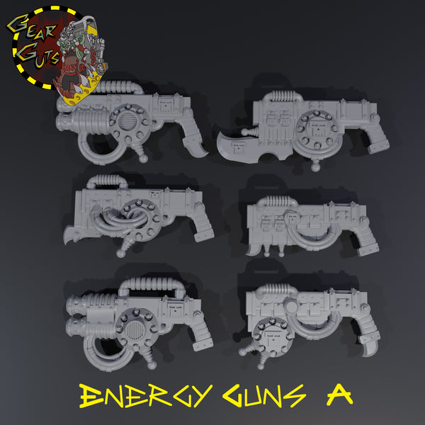 Energy Guns x6 - A