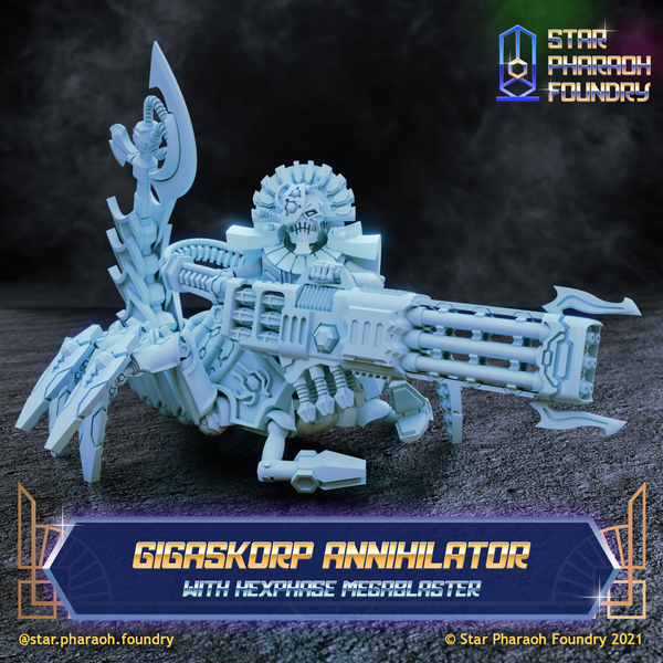 Gigaskorp Annihilator with Hex Megablaster