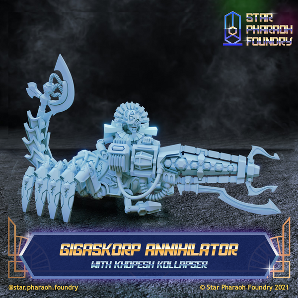 Gigaskorp Annihilator with Khopesh Kollapser