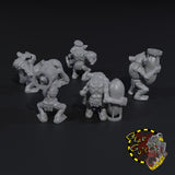 Goblin Bomber Crew x5 - A - STL Download